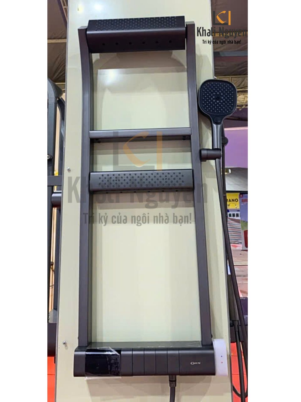 hình thực tế sen tắm massage luxury 2 tầng xả mặt sen xoay 4 hướng chuyển chế độ xả