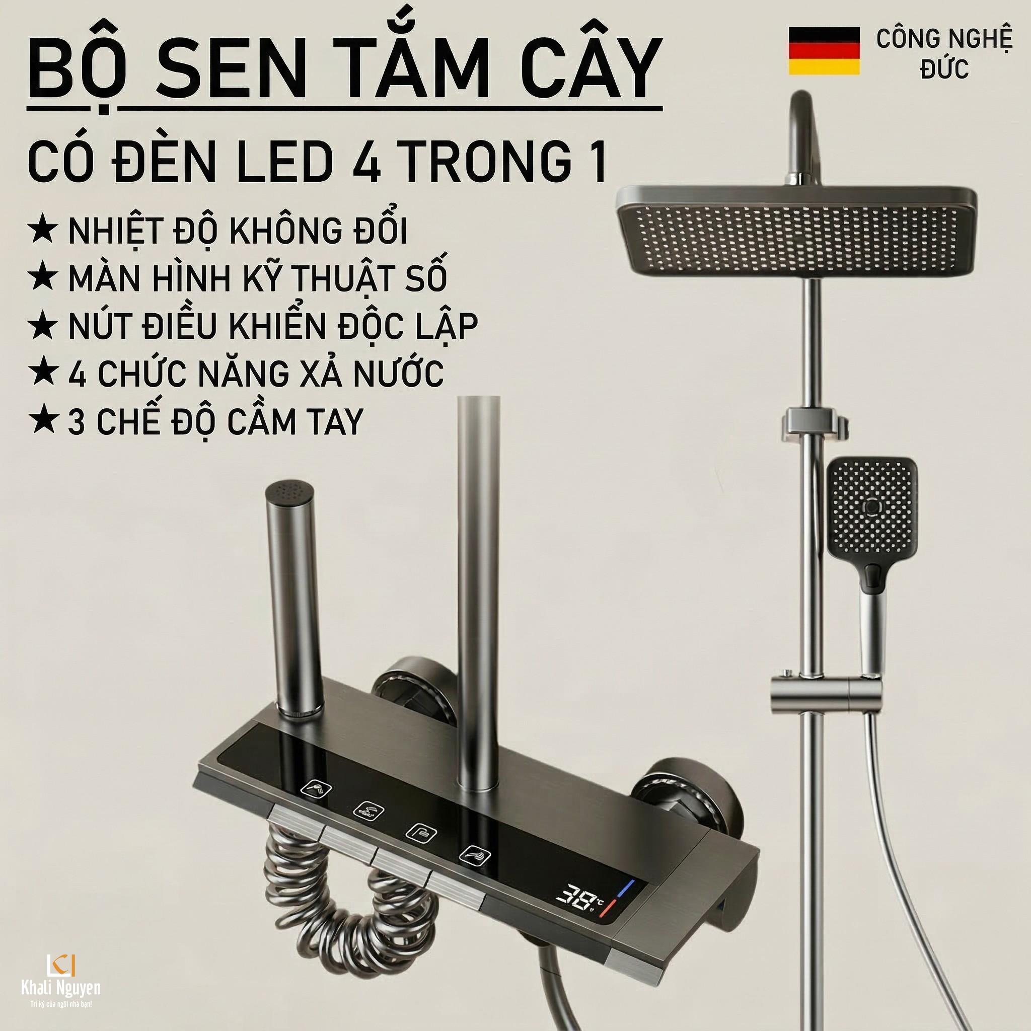 Sen tắm cây nóng lạnh 848