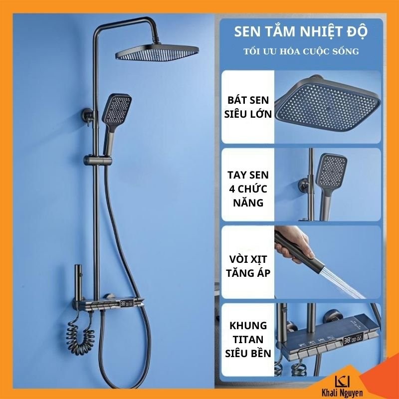 Sen Tắm Nhiệt Độ Phím Đàn TITAN04