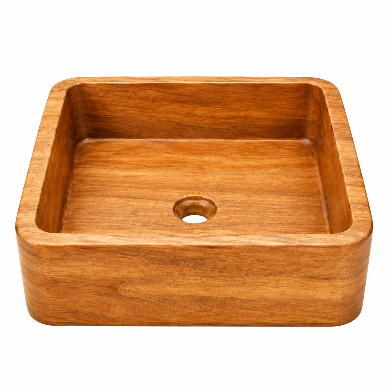 Chậu lavabo Acacia gỗ nung WF-LV-AC-420A