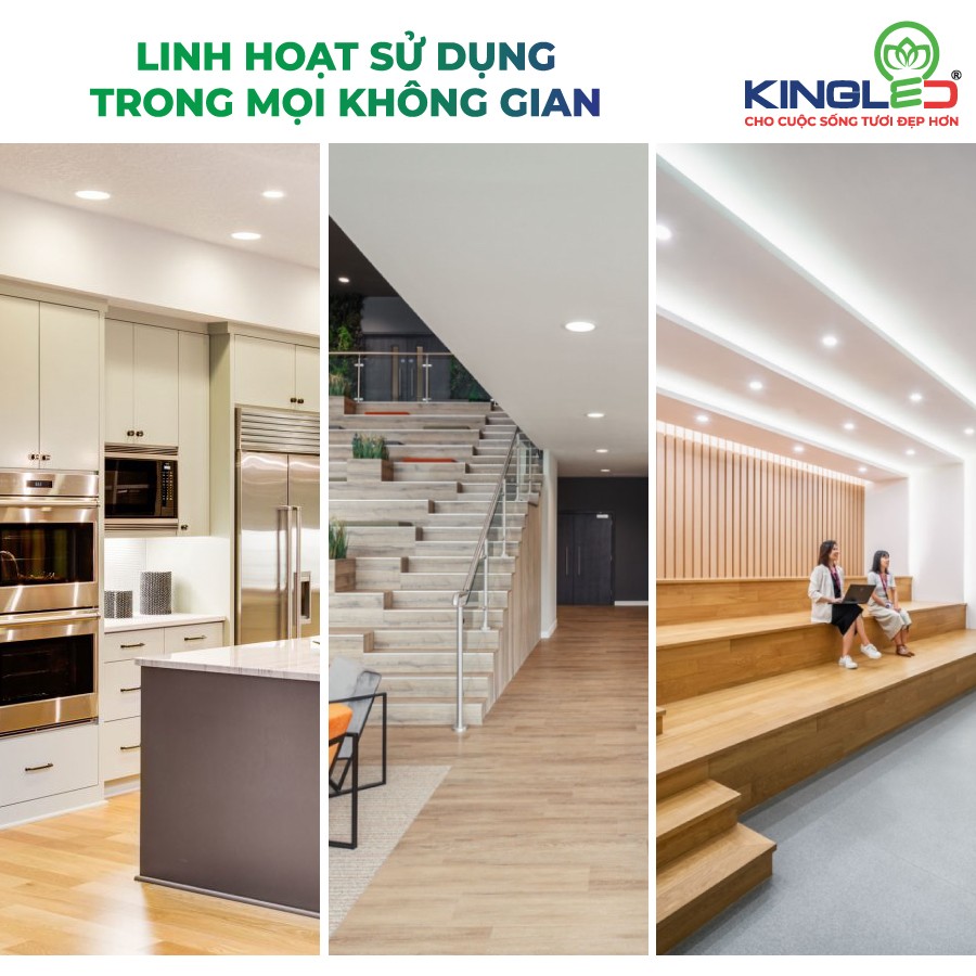 Đèn led âm trần Kingled - Hình 5