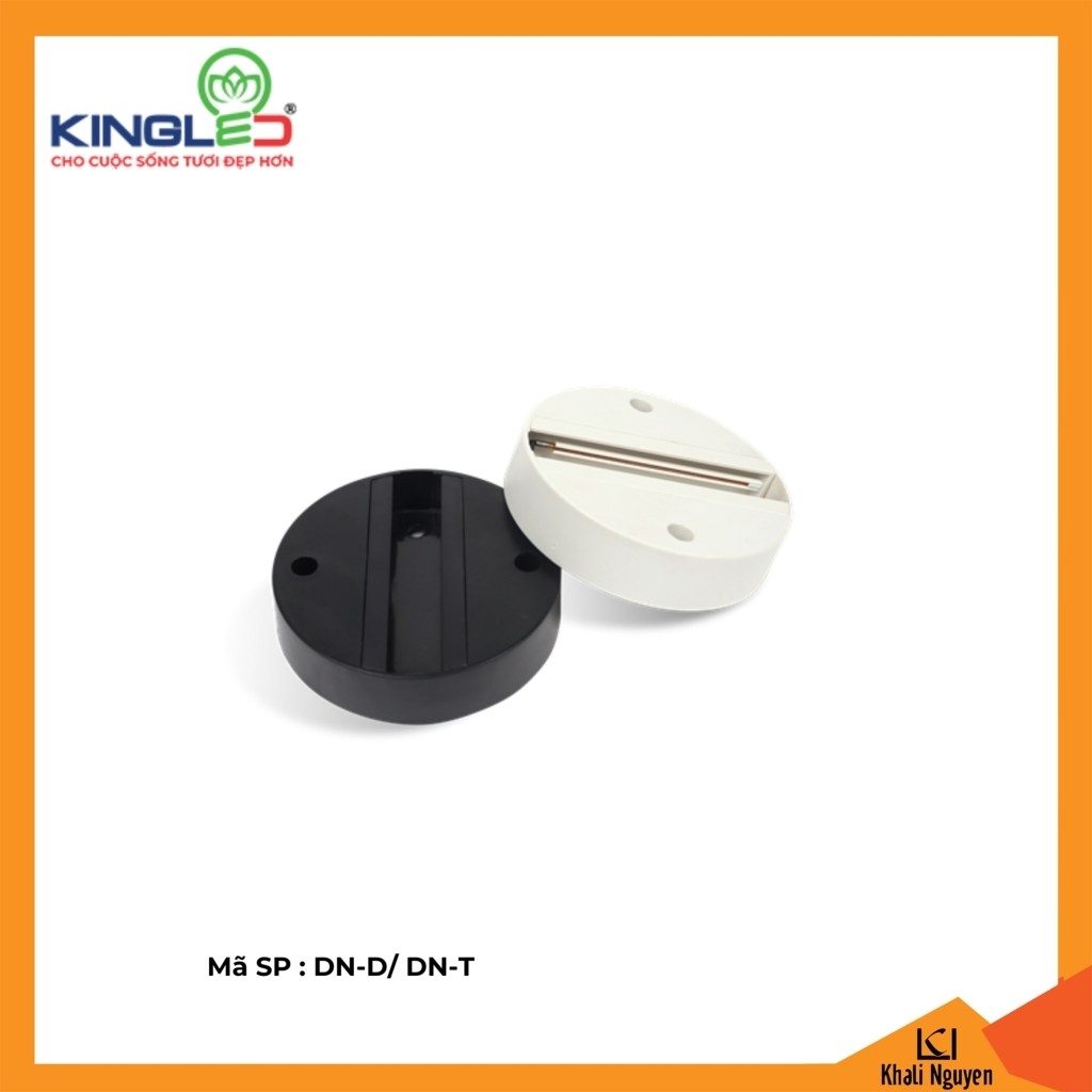Phụ kiện đế lắp nổi đèn rọi ray Kingled DN-D/DN-T