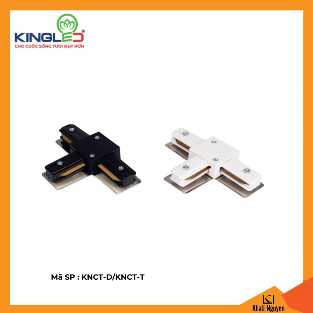 Khớp nối 3 thanh ray chữ T Kingled KNCT-D/KNCT-T