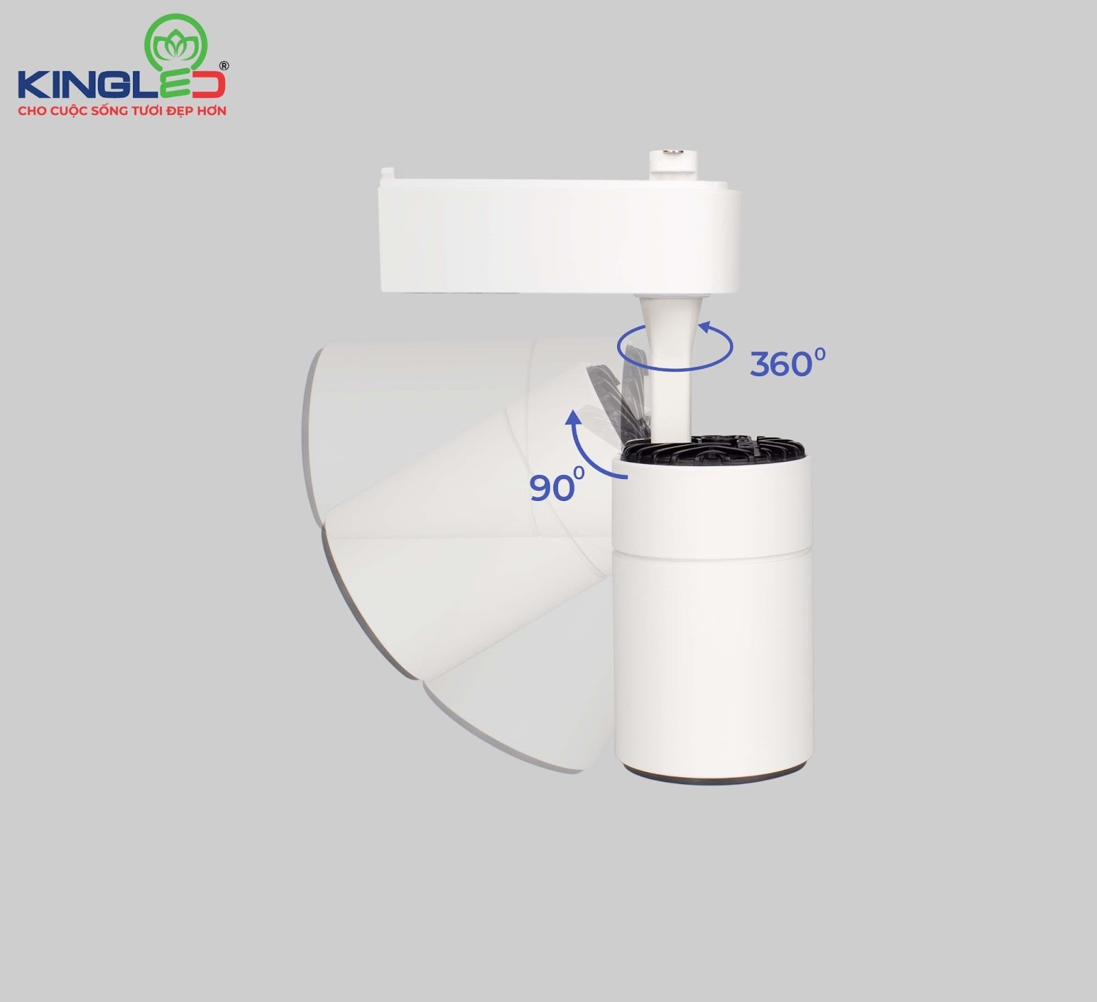 Đèn rọi ray Kingled - Hình 1