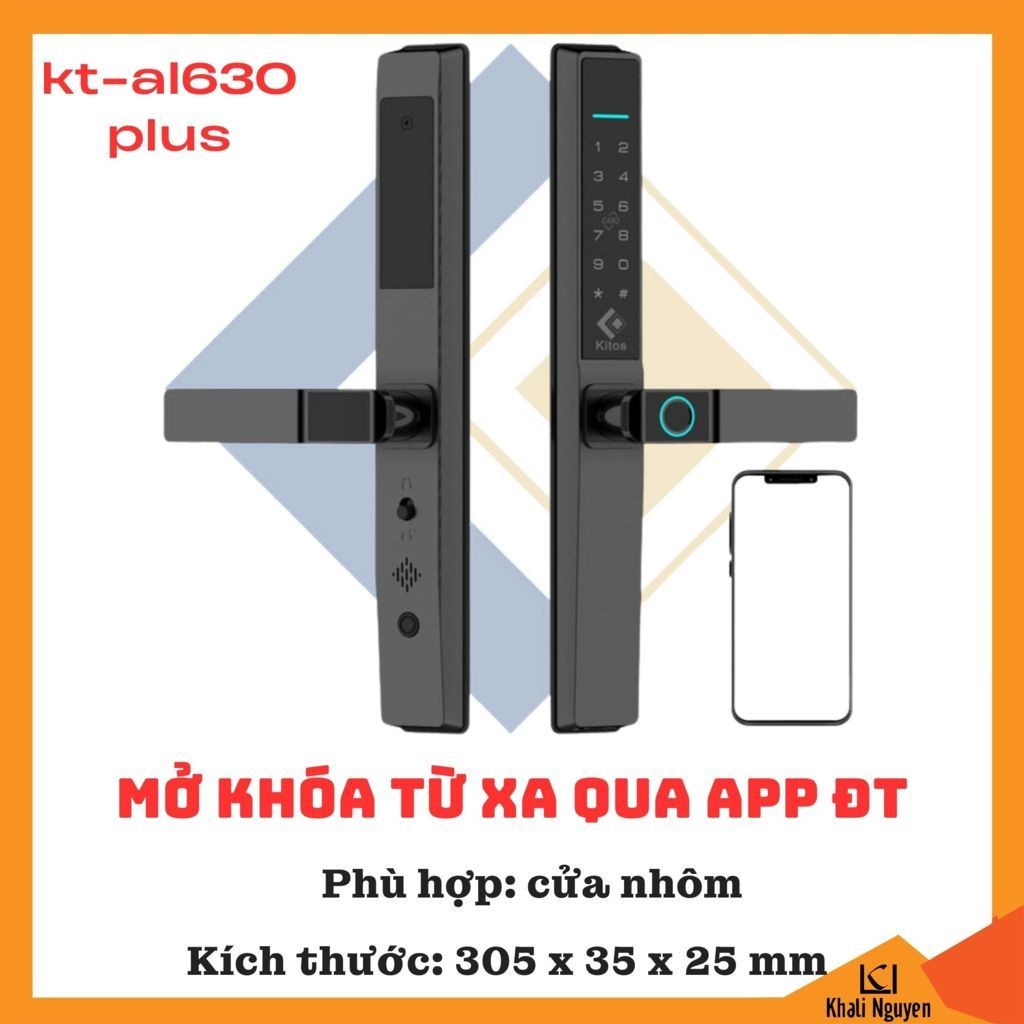 Khóa Cửa Thông Minh Kitos KT-AL630 Plus