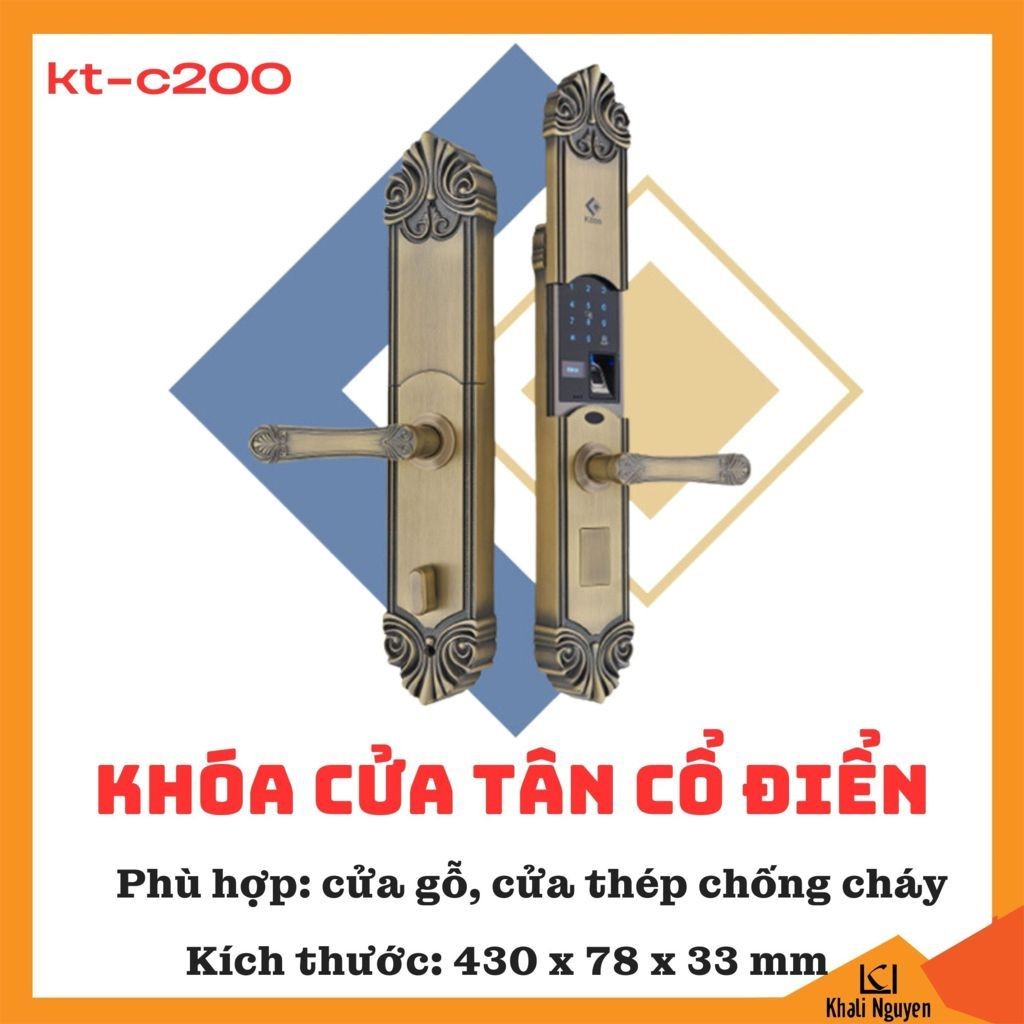 Khóa Cửa Thông Minh Kitos KT-C200