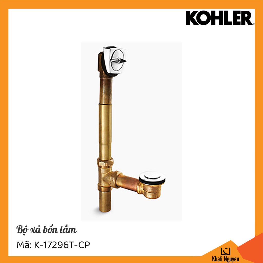 Bộ xả bồn tắm Kohler K-17296T-CP
