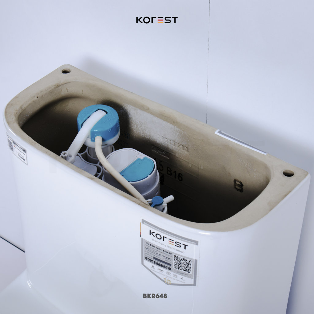 Bồn cầu 1 khối Korest BKR648 - hình 3