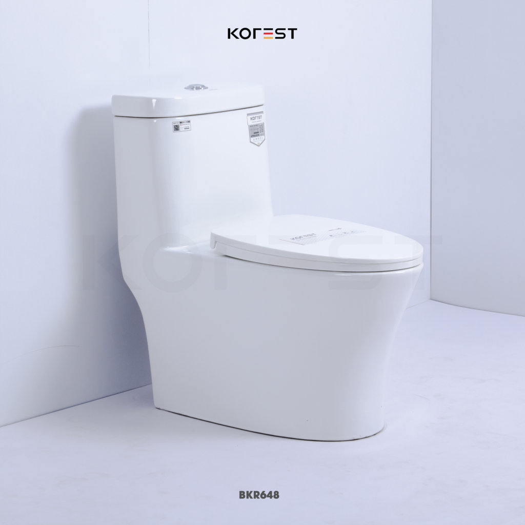 Bồn cầu 1 khối Korest BKR648 - hình 8