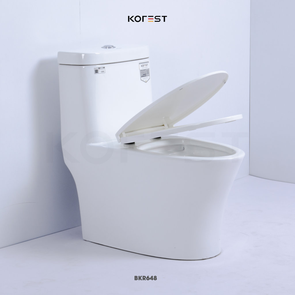 Bồn cầu 1 khối Korest BKR648 - hình 9