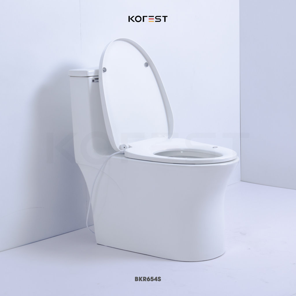 Bồn cầu 1 khối Korest BKR654-S - hình 2