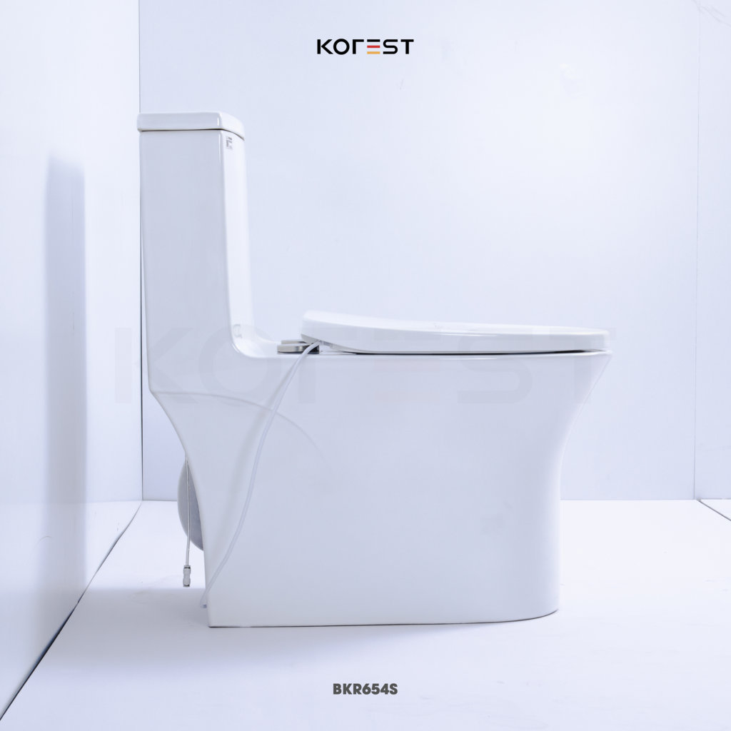 Bồn cầu 1 khối Korest BKR654-S - hình 5