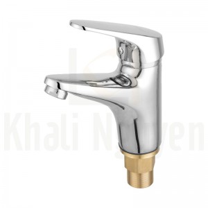 Vòi châu lavabo đồng mạ crom Korest K2001