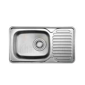 Chậu Rửa Bát Inox 1 Hố Lizens ISL-870 Nhập Khẩu Từ Hàn Quốc