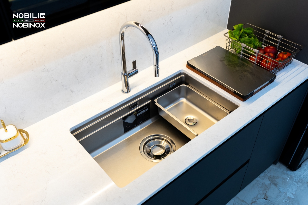 Nobili - Nobinox: Thương Hiệu Chậu Và Vòi Bếp Nhập Khẩu