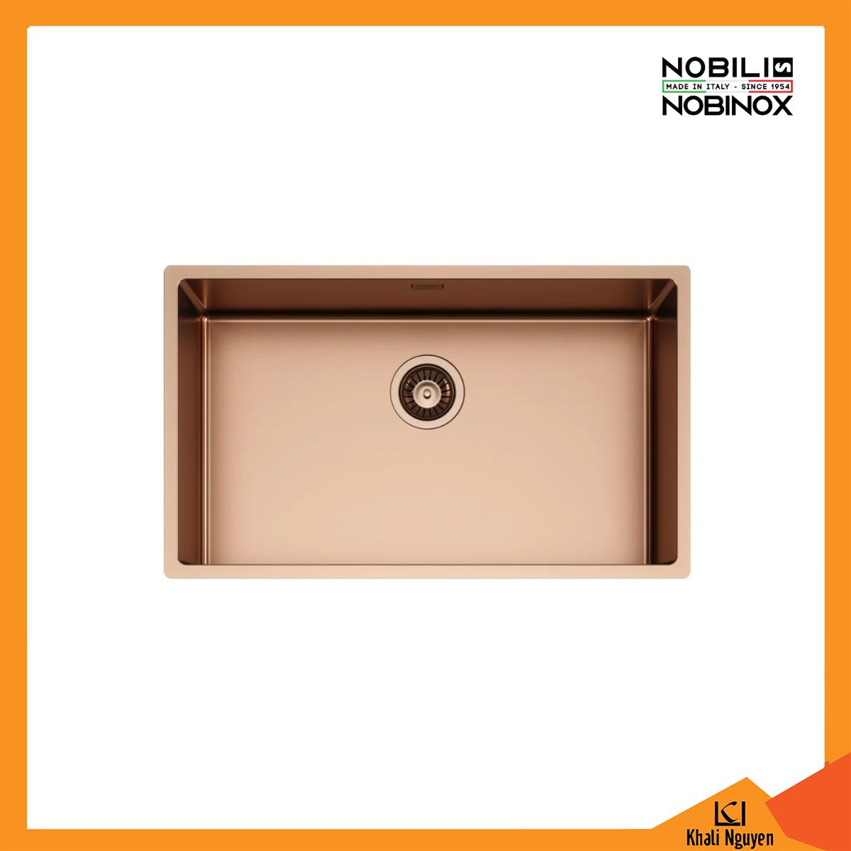 Chậu Rửa Bát 1 Hố Tasca CANOVA NT699PK 740*440*200mm