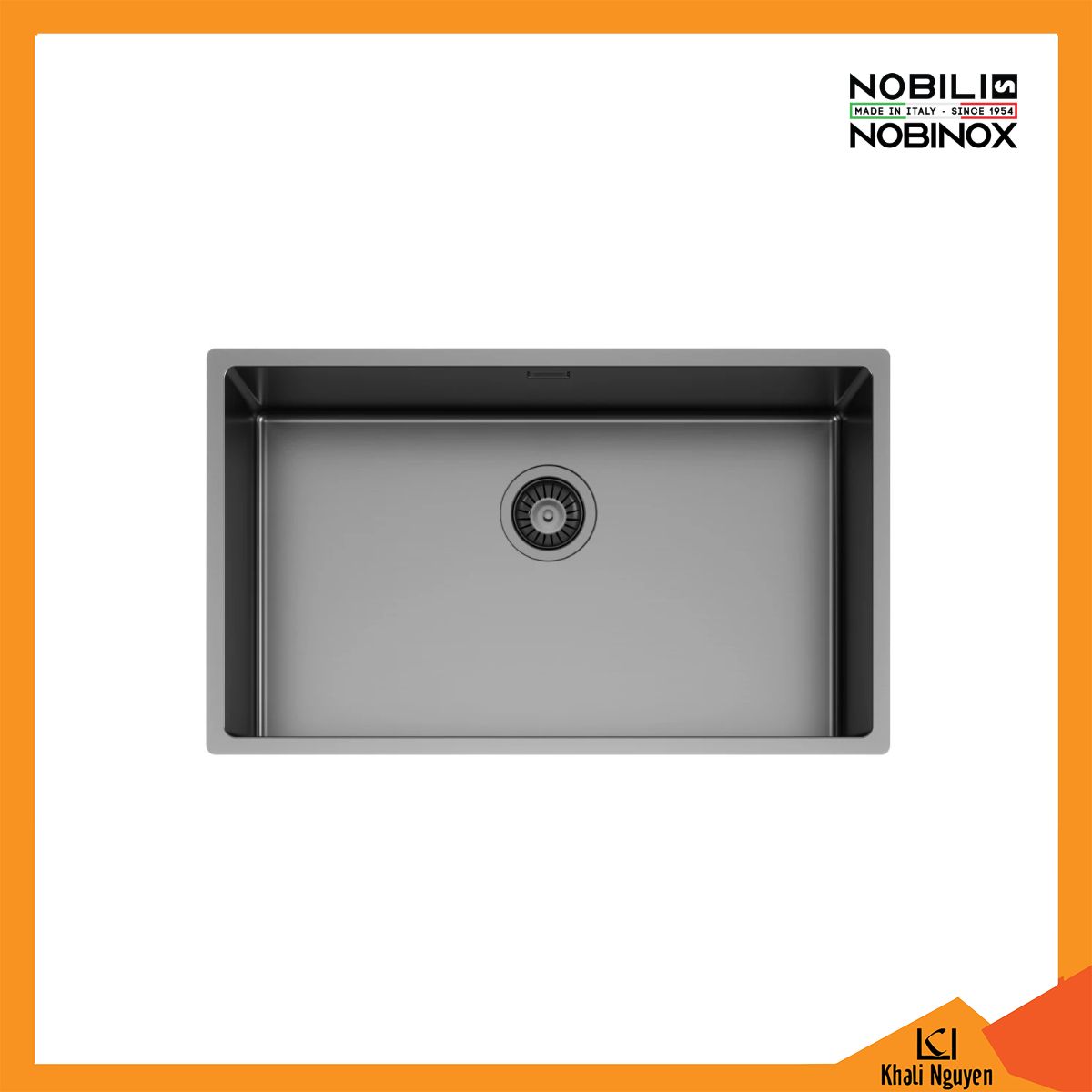 Chậu Rửa Bát 1 Hố Tasca CANOVA NT600B 740*440*200mm