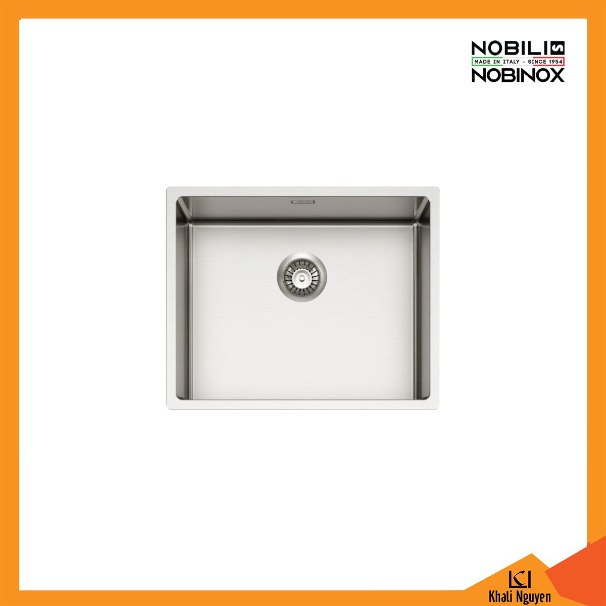 Chậu Rửa Bát 1 Hố Tasca PURA NT654U 540*440*200mm