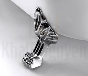 Chân bồn NG-1718/ 1718P mạ crom sáng bóng