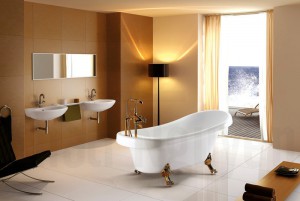 Bồn NG-1718P chất liệu ngọc trai màu trắng