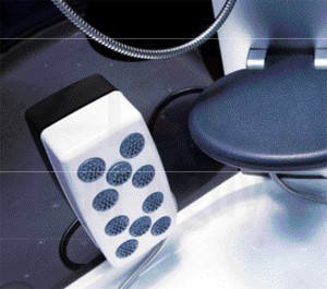 Hệ thống massage chân cùng ghế ngồi của phòng xông hơi NG-2105B