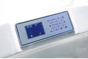 Bảng điều khiển chạm ấn thông minh của phòng xông hơi