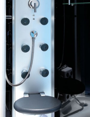 Ghế ngồi và 6 mắt phun của phòng xông hơi NG-2950B