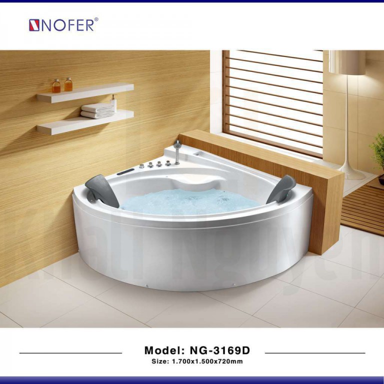 Hình ảnh tổng thể của bồn tắm massage NG-3169D