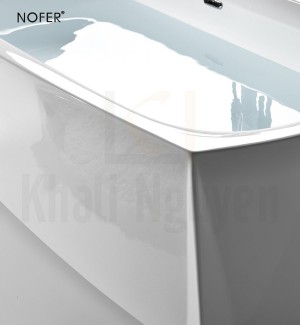 Mặt bồn tắm NG-61110B với sắc trắng tinh tế