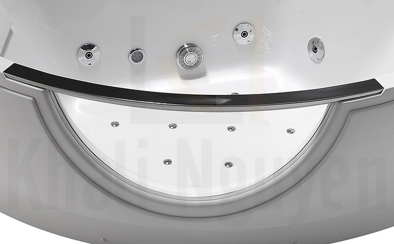 Thiết kế đặc biệt của bồn tắm massage NG-62118M-LUX