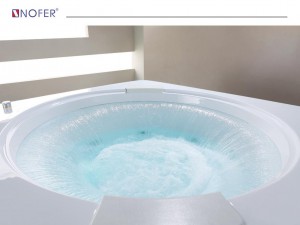 Bồn tắm masage NG-7400DG tạo thác khi hoạt động