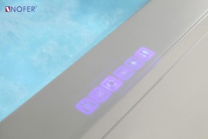 Bộ điều khiển cảm ứng được ẩn dưới thành bồn NG-7550DG