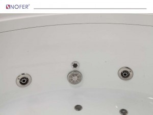 Hệ thống xả tràn của bồn massage NG-7550DG