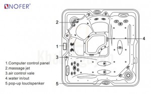 Bản vẽ kỹ thuật bồn SPA-011