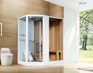 Phòng xông hơi VS-89103S màu trắng