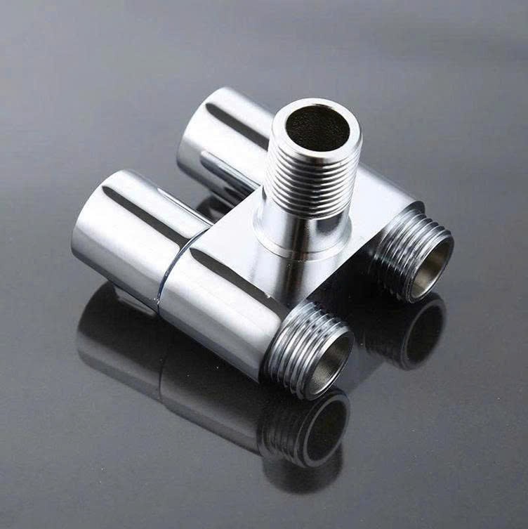 Van chia nước INOX mạ crom, đóng mở riêng từng bên