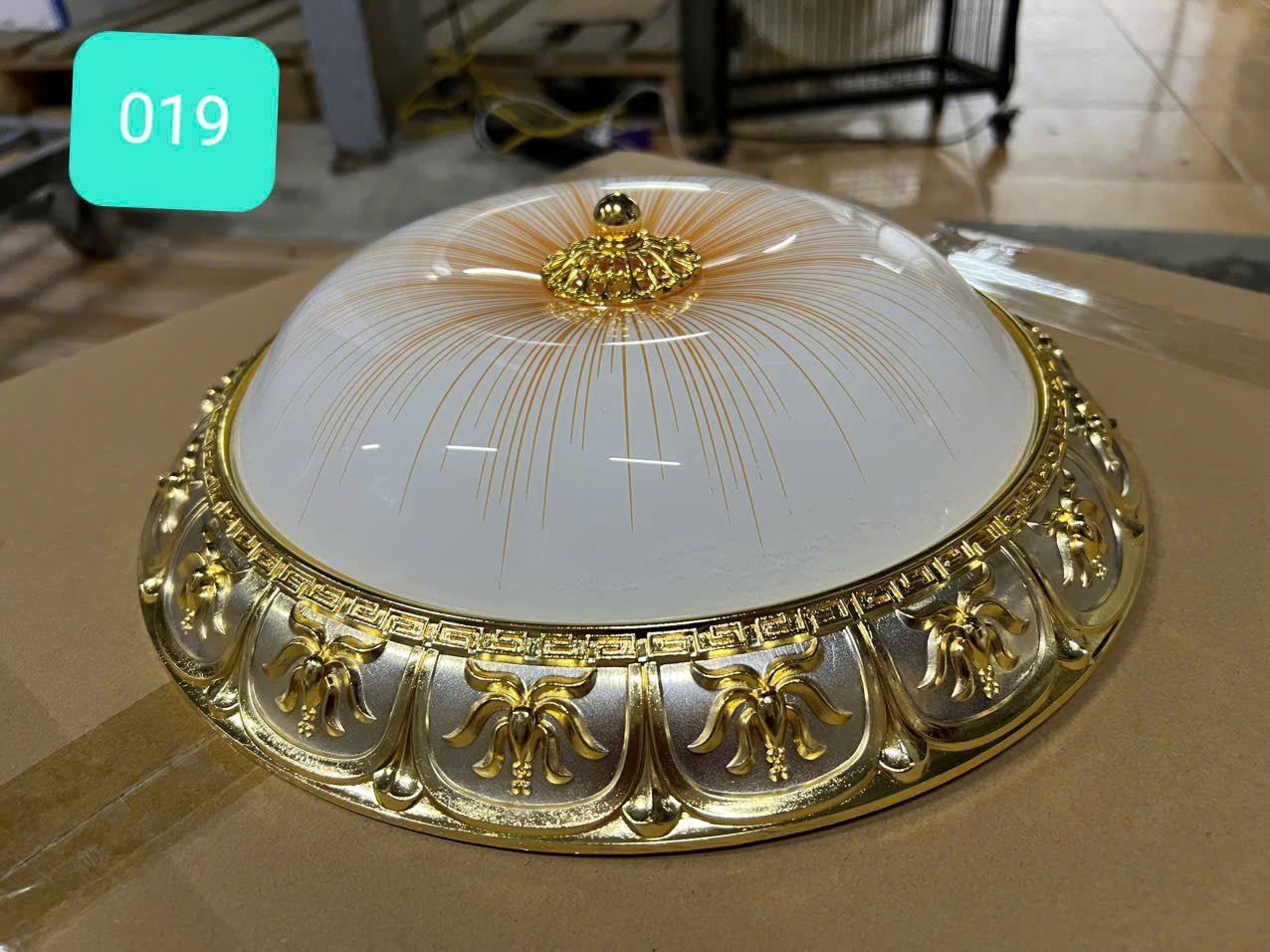 Ảnh thực tế đèn ốp trần trang trí 019