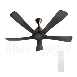 Qu?t Tr?n 5 Cánh Panasonic F-60DHN Màu ?en