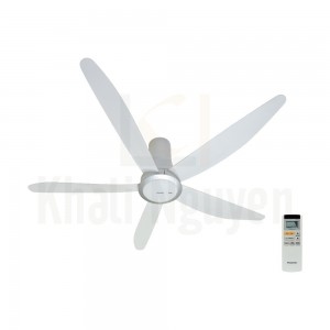 Qu?t Tr?n 5 Cánh Panasonic F-60TDN Màu Tr?ng