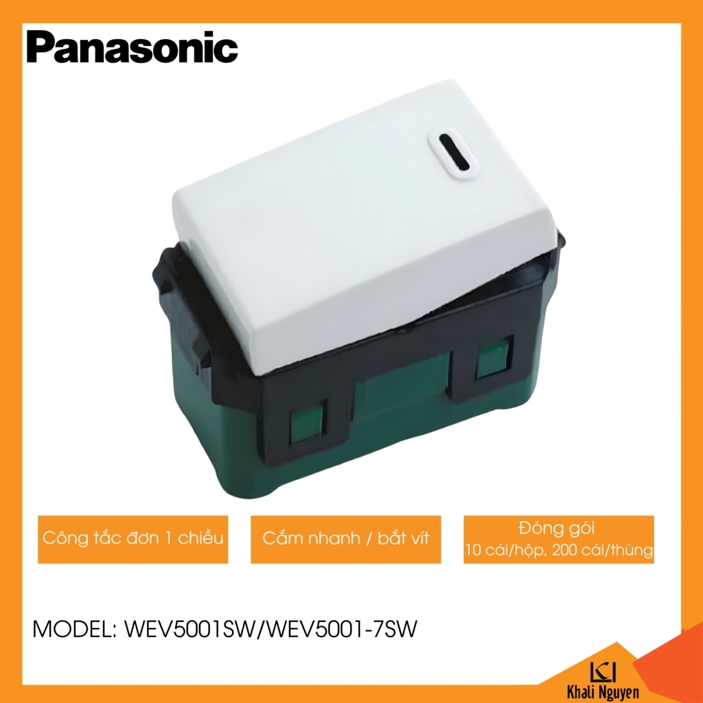 Công tắc Panasonic WEV5001SW/WEV5001-7SW