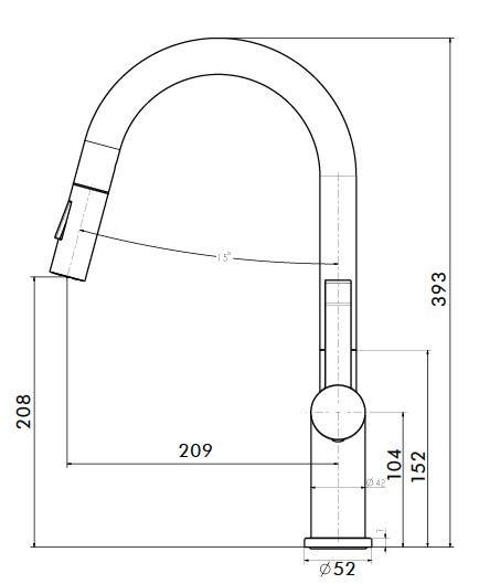 Bản Vẽ Vòi Bếp Paul Schmitt PA312K