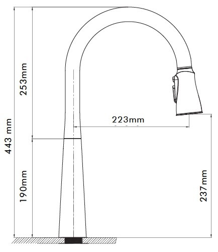 Bản Vẽ Vòi Bếp Paul Schmitt PA318K