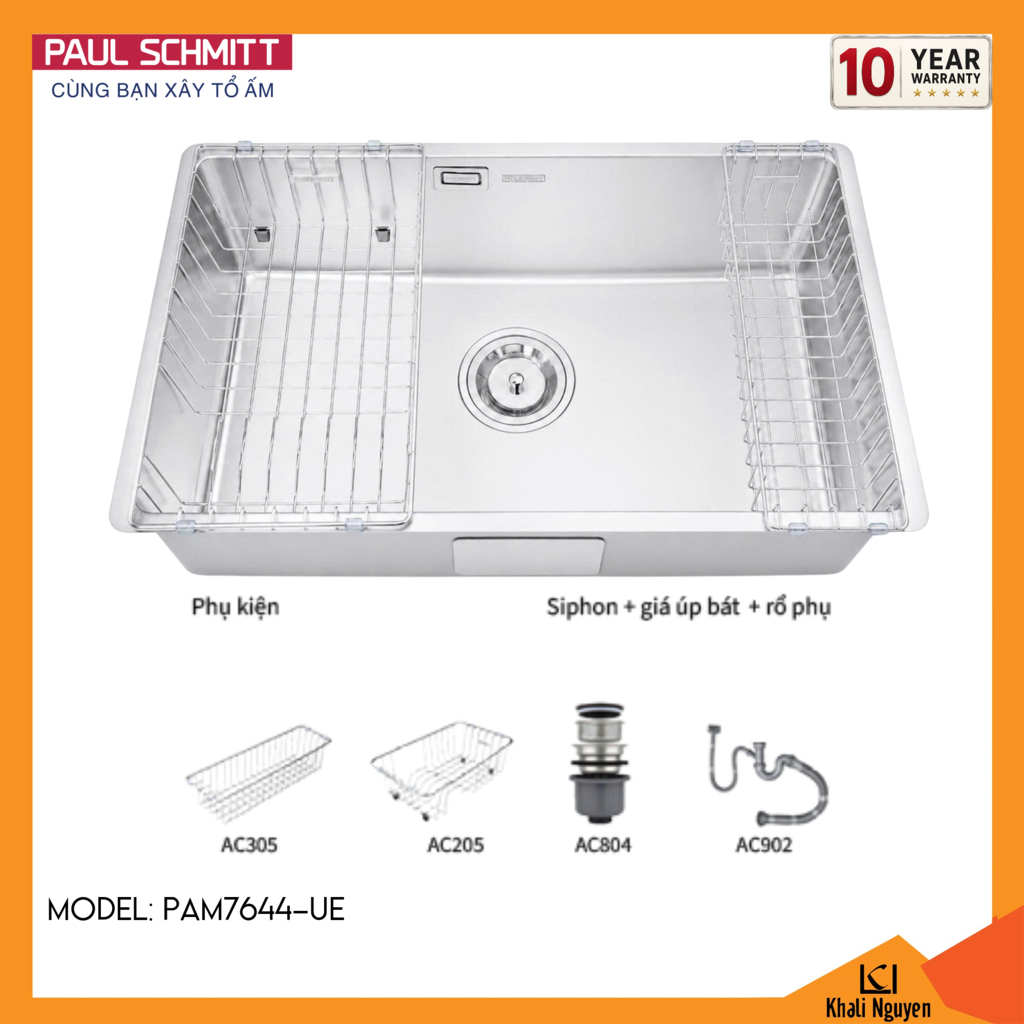 Chậu rửa bát Paul Schmitt PAM7644-UE