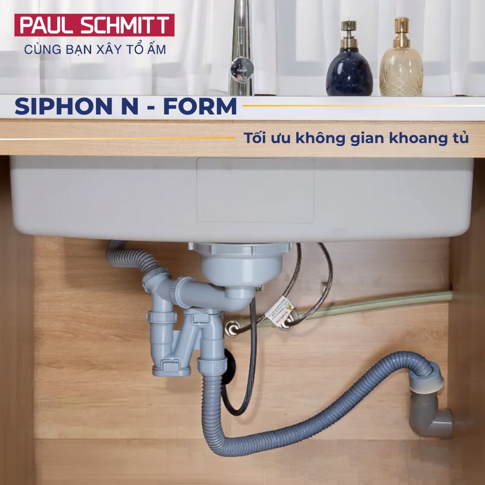 Chậu rửa bát Paul Schmitt PAM8250-UE một hố - hình 5