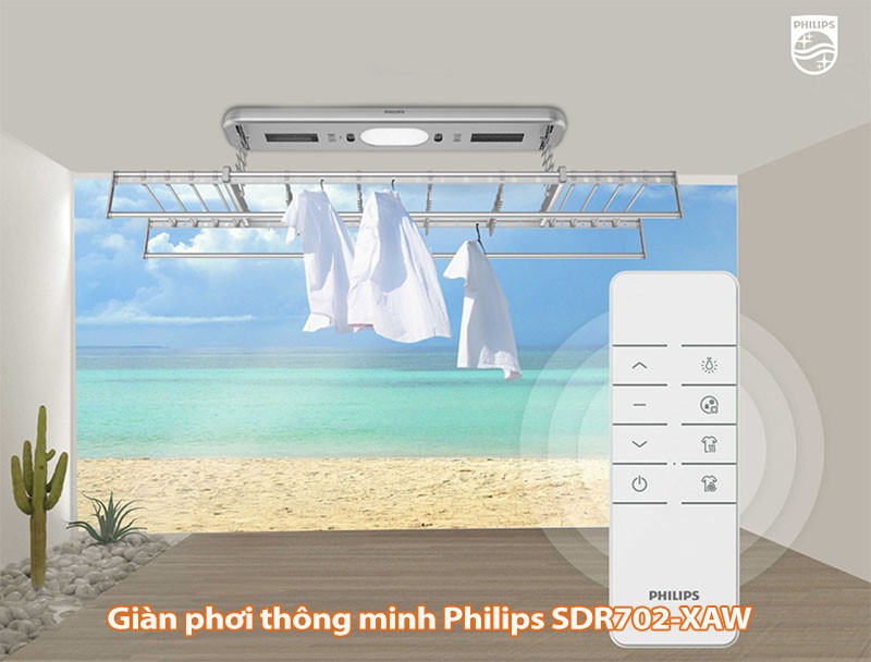 Giàn Phơi Thông Minh Philips SDR702-XAW/SDR702-XBW - Hình 4