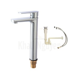 Vòi Chậu Lavabo 1 Lỗ Rangos RG-07V2 30cm