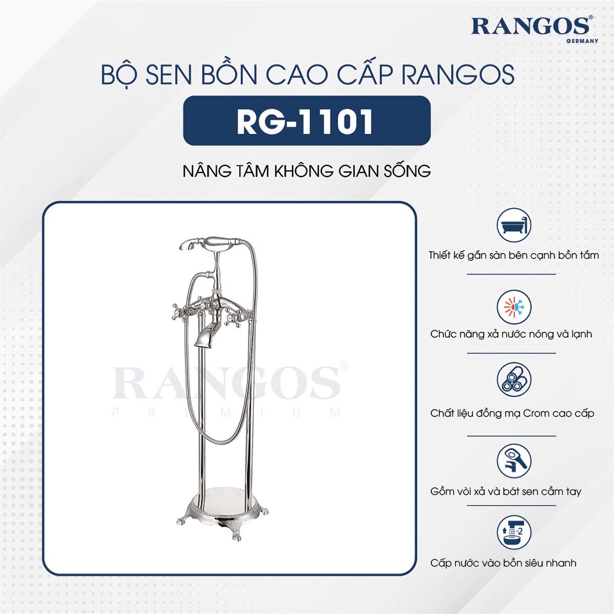 Bộ sen tắm bồn RG-1101