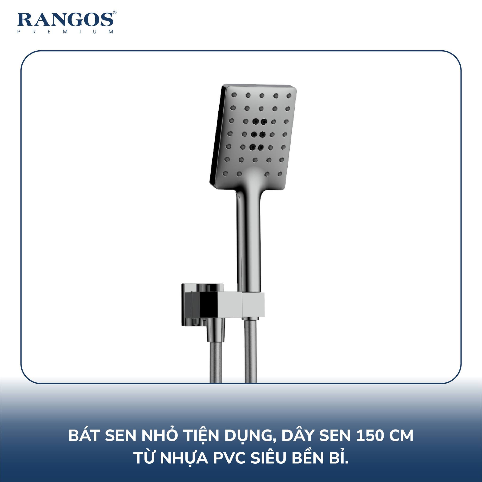 Tay sen tắm âm trần Rangos RG-3100