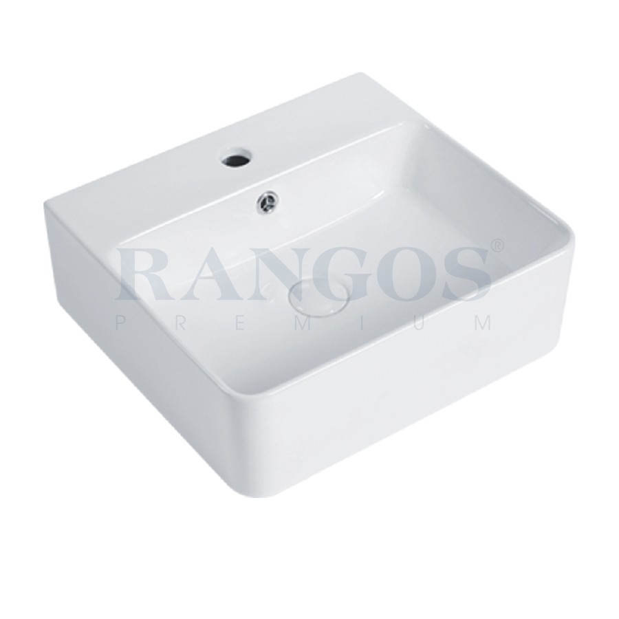 Lavabo đặt bàn Rangos RG - 80013C | Men Diamond Nano Ceramic