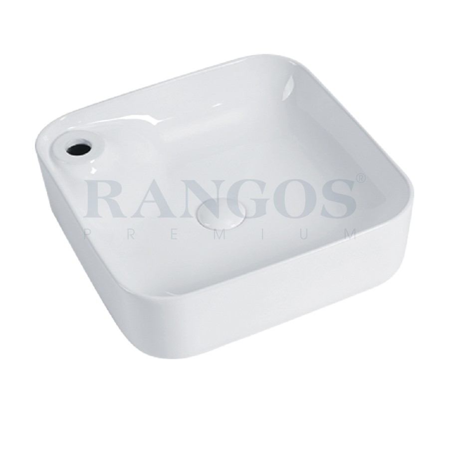 Lavabo đặt bàn Rangos RG-80014 | Men Diamond Nano Ceramic